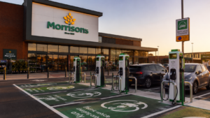 ev charging next to morrisons