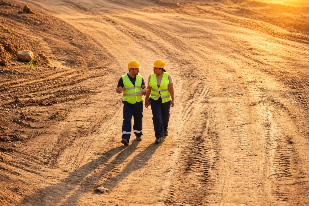 Construction Site Walk