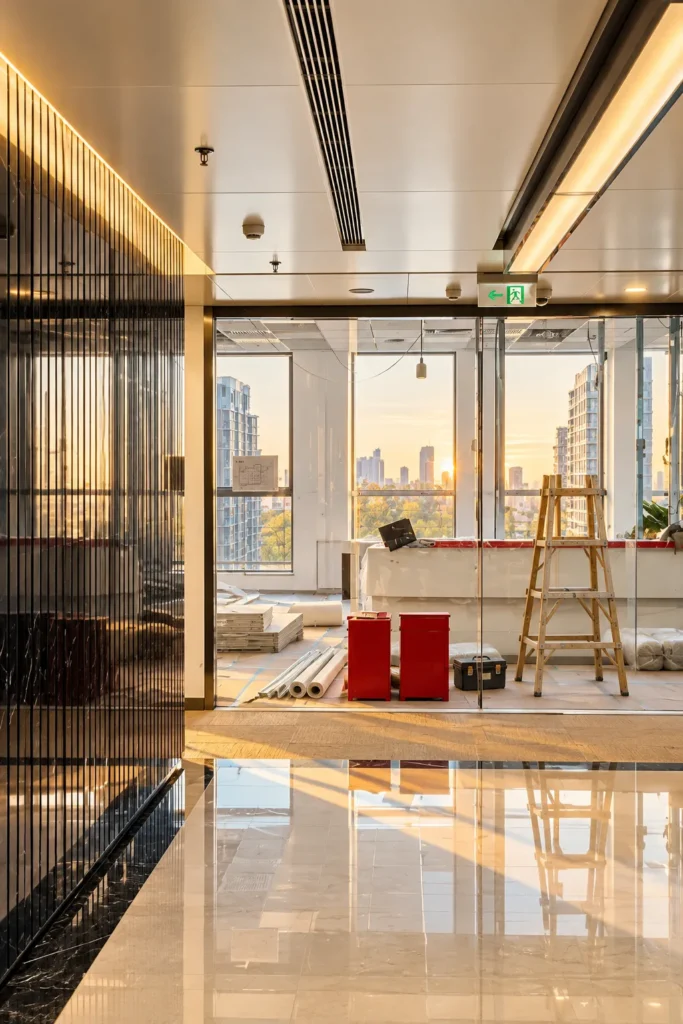 Office fit-outs and refurbishments are construction work under CDM 2015.